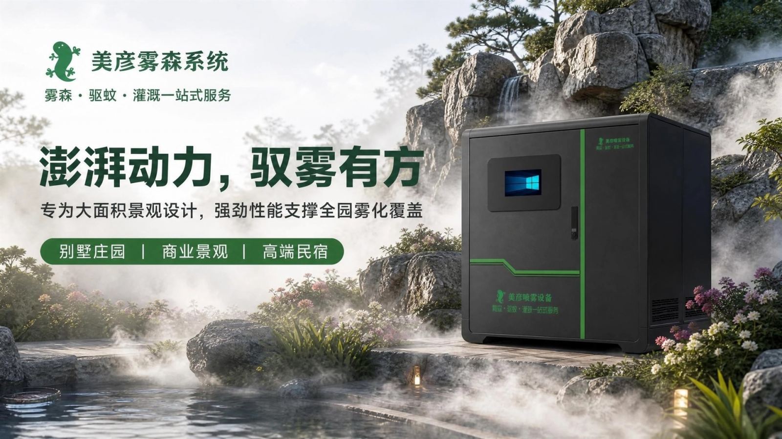 上海普陀雾森景观冷雾机